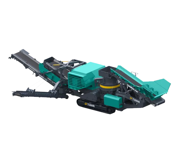 SP7150VE crawler vertical shaft impact crusher