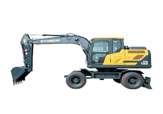 HW150 Wheeled excavator