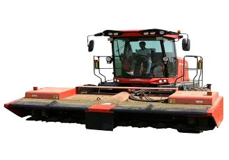 Self-propelled Grass Mowingand Flattening Machine