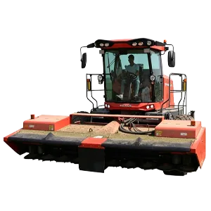 Self-propelled Grass Mowingand Flattening Machine