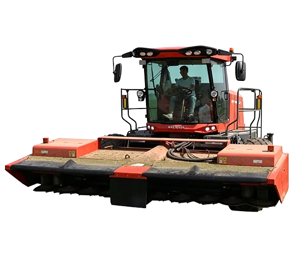 Self-propelled Grass Mowingand Flattening Machine