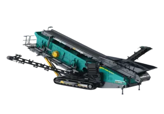 SP1560SE crawler screening plant