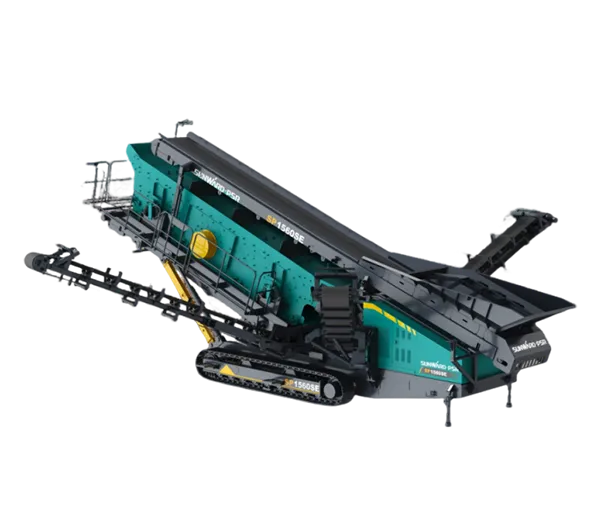 SP1560SE crawler screening plant