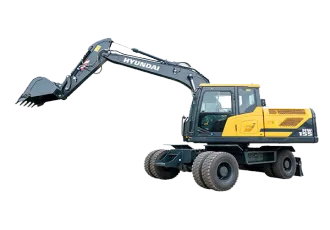 HW155 Wheeled excavator
