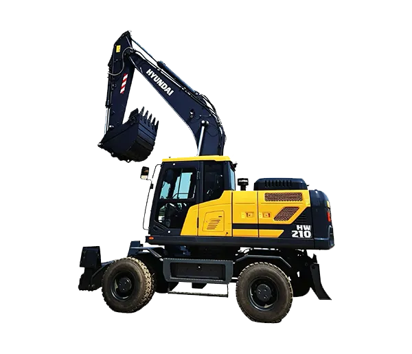 HW210 Wheeled excavator