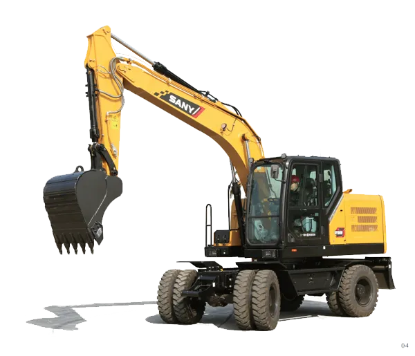 SY155W Large excavator