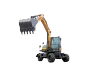 XE60WGA Wheeled Hydraulic Excavator