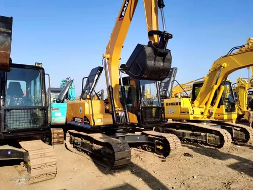Used Sany SY155C Medium-Duty Construction Excavator