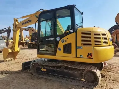 Used Komatsu PC70 Ultra-Low Noise Compact Excavator