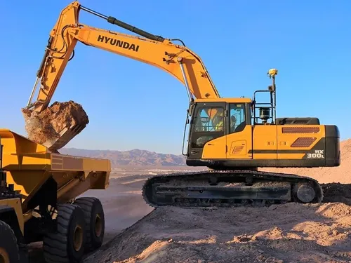 Used Hyundai 300 Excavator with Strong Boom Digging Power