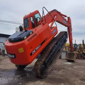 Used Doosan DX260 Smart Control Excavator
