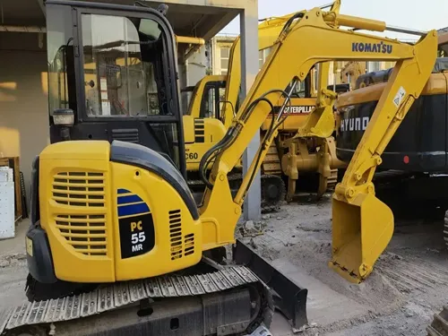 Used Komatsu PC55 Compact Excavator for Easy Transport