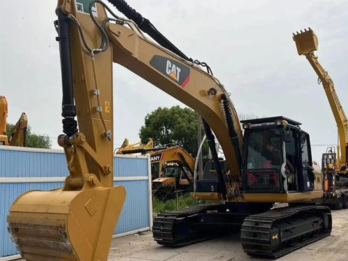 Used Caterpillar 323D High-Capacity Bucket Loader Excavator