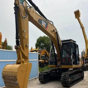 Used Caterpillar 323D High-Capacity Bucket Loader Excavator