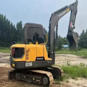 Used Volvo EC55C Compact Hydraulic Excavator