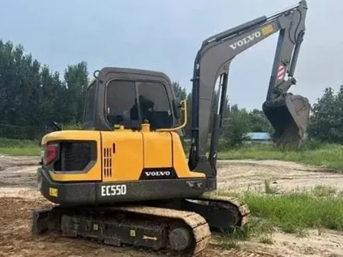 Used Volvo EC55C Compact Hydraulic Excavator