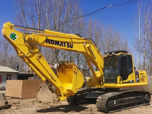 Used Komatsu PC210 Durable Construction Excavator