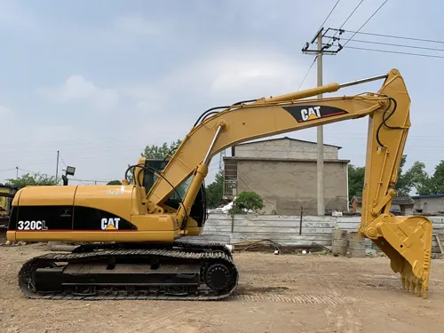 Used Caterpillar 320C Medium Tracked High-Quality Excavator