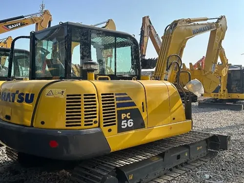 Used Komatsu PC56 Compact Excavator with Agile Operation