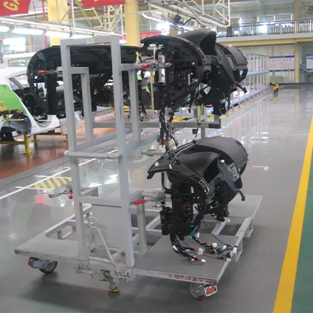 Automobile Instrument Panel Logistics Trolley