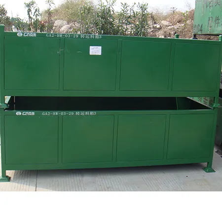 Stackable Metal Transfer Material Box
