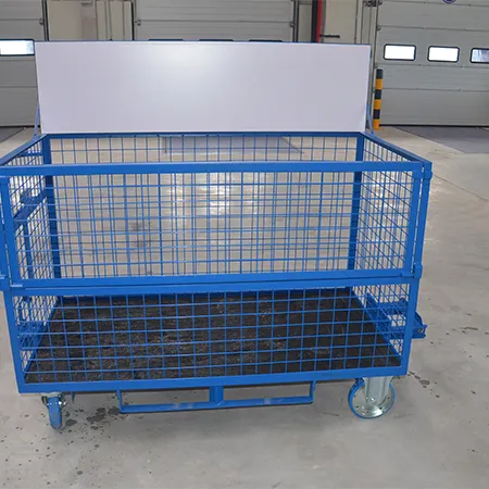 Mesh Cage Logistics Trolley