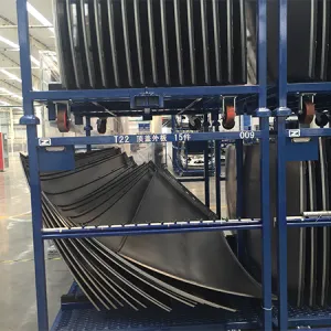Mobile Auto Roof Outer Panel Double‑Deck Turnover Rack