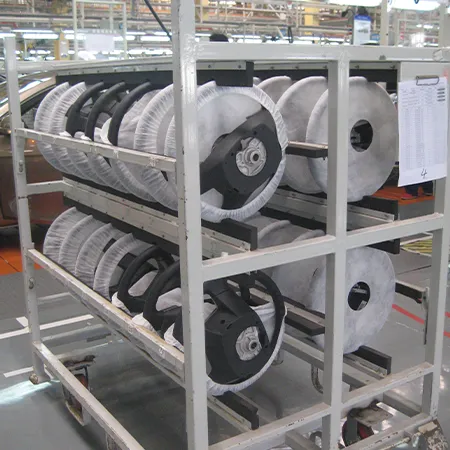 Automobile Steering Wheel Logistics Trolley
