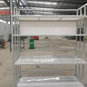 Multi‑layer Metal Logistics Turnover Trolley