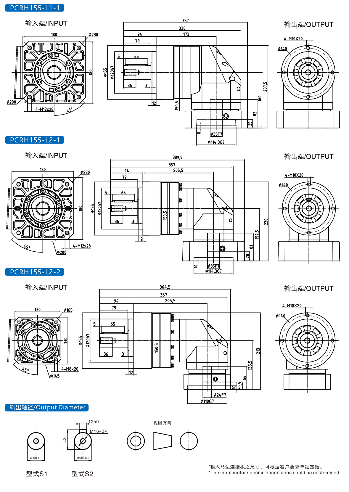 PGH gear reducer