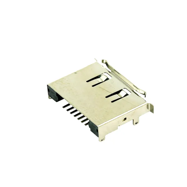 eSATA 7P Under-Board SMT Type Male Connector