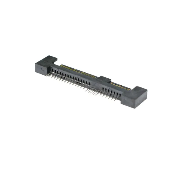 SAS 29P Solder-Type Male Connector High-Reliability for Storage & Electronic Applications