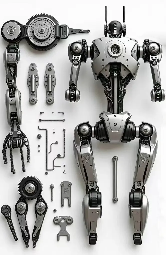 Humanoid robot parts