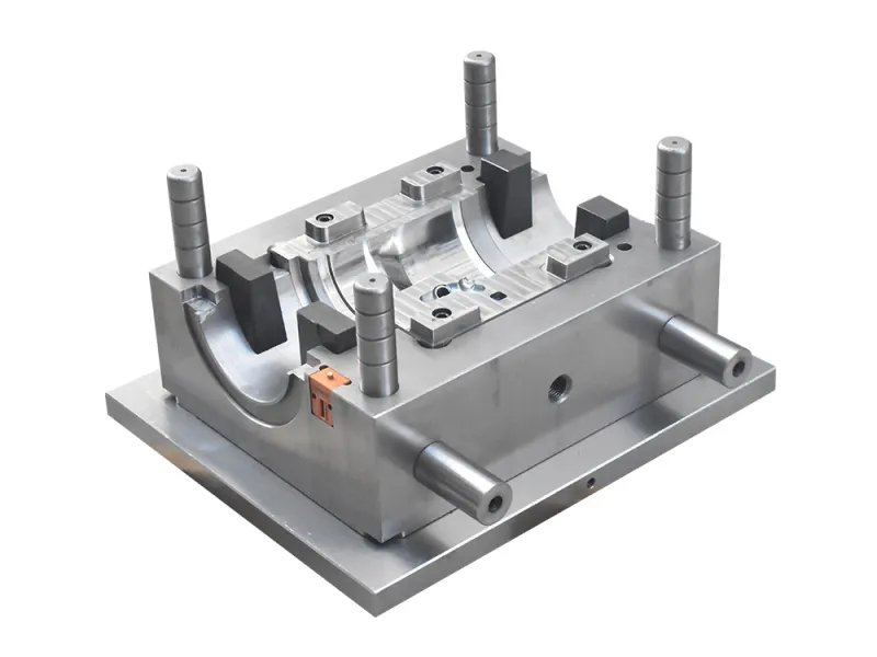 PP-Form für zusammenklappbare Einspritzrohrverschraubungen
