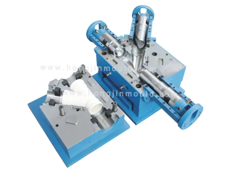 PVC d=75 Oblique Tee Mould