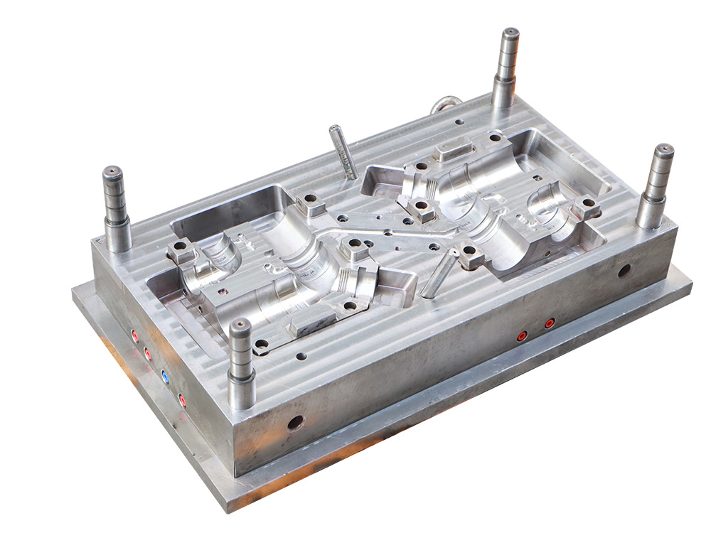 UPVC弯头带门管件模具