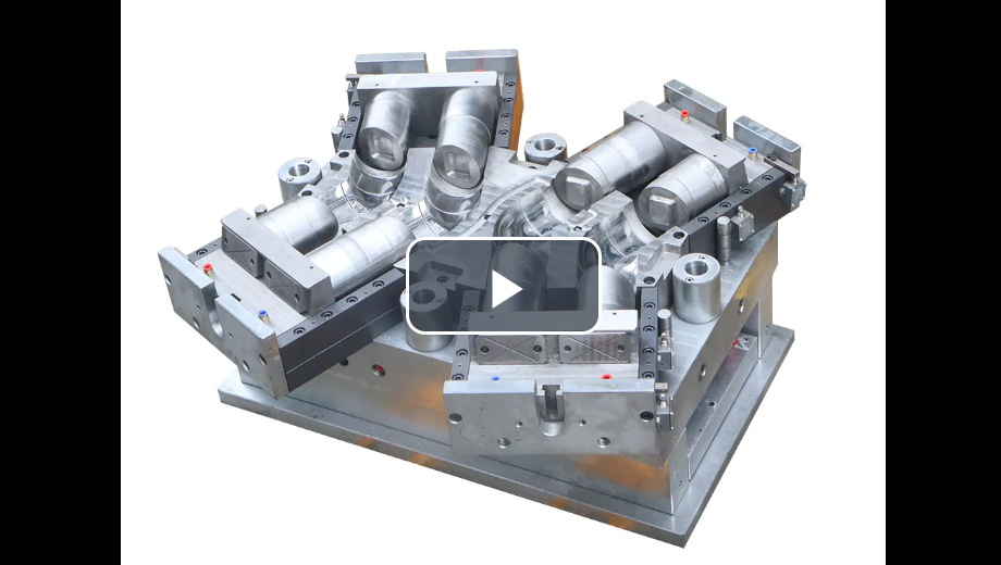 прес-форма для кріплення труб з ПВХ