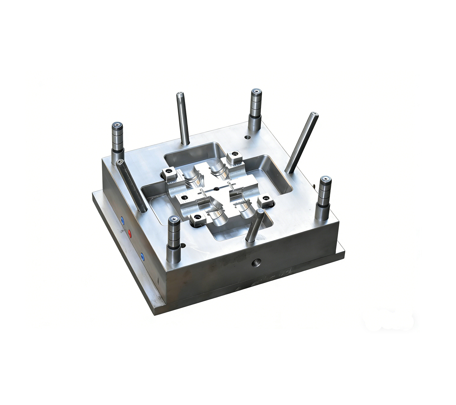 Molde para instalaci&oacute;n de tuber&iacute;as blancas de drenaje de piso