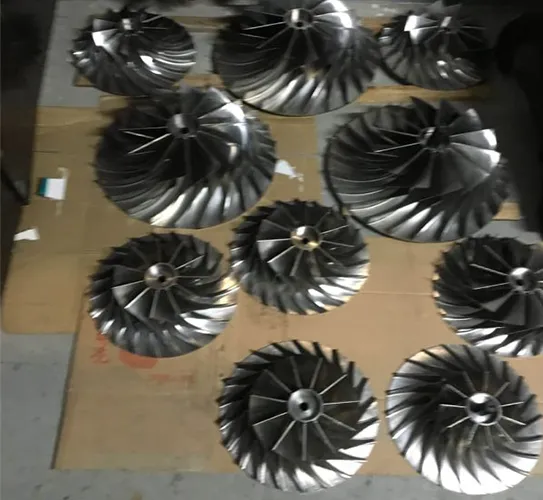 Single stage high speed fan impeller