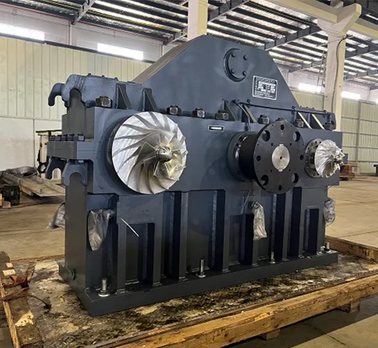 Single stage high speed gearbox
