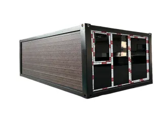Z-type exit folding container house
