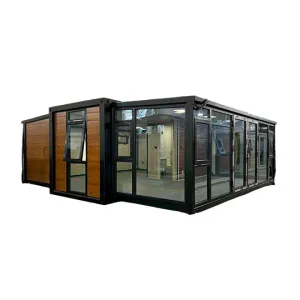 Twin-wing mobile home