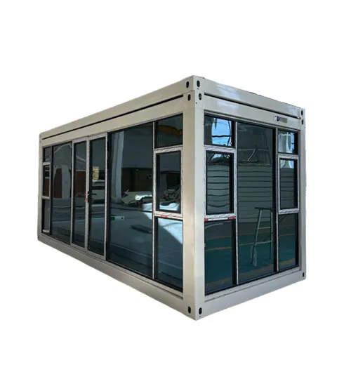 Z-shaped folding container house