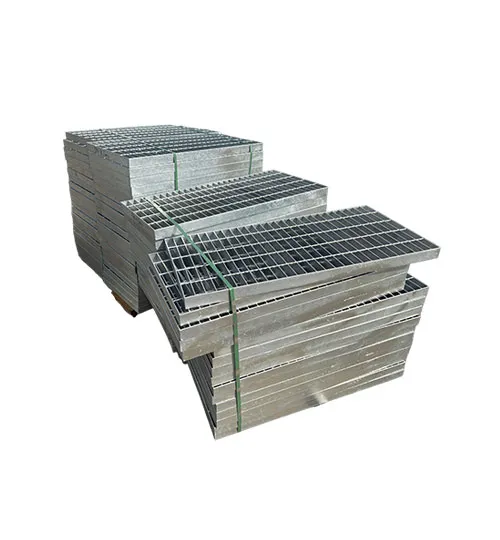 Platform steel grating