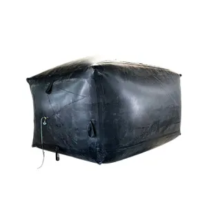 Inflatable bridge hollow slab core mold