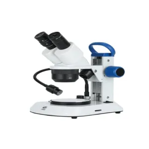 Research Stereo Microscope with Adjustable LED Light