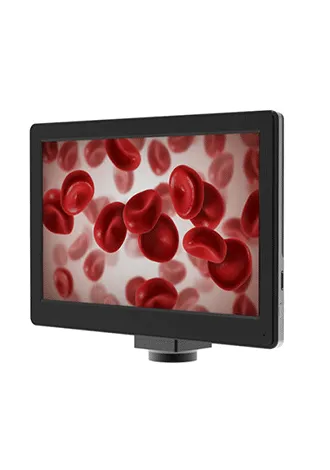 CMOS Tablet Compound Camera Microscope LCD Display