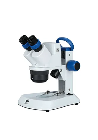 Binocular Head Microscope with Dial Dimmer Switch