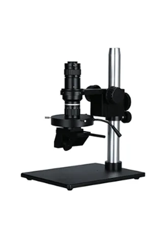 0.6x-5x Black Electronic Camera Microscope