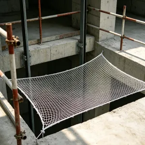 High Tensile Safety Flat Net Building Construction Safety Guard Net